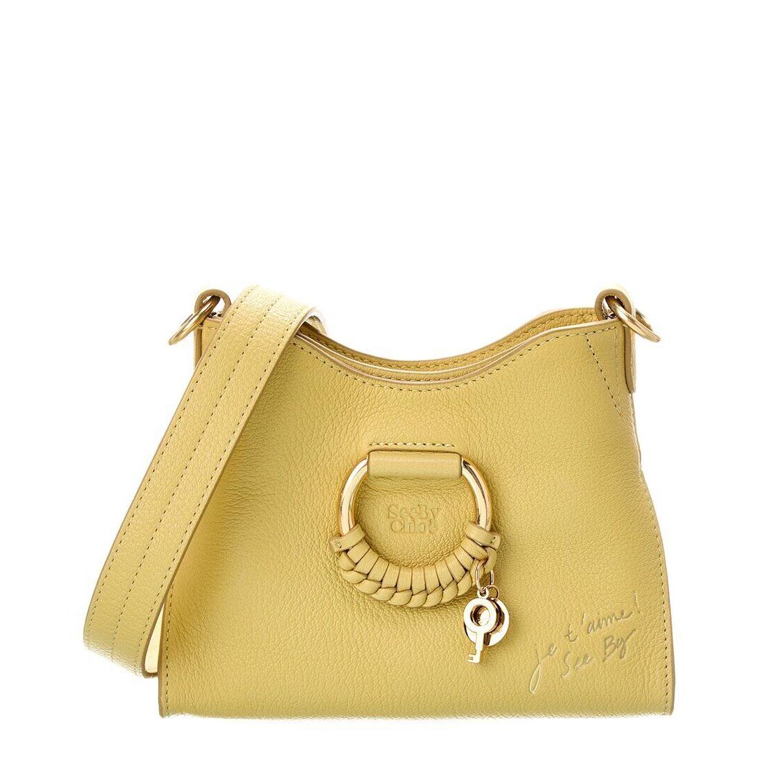 Chloé See By Chlo Leather Shoulder Bag Women`s Yellow