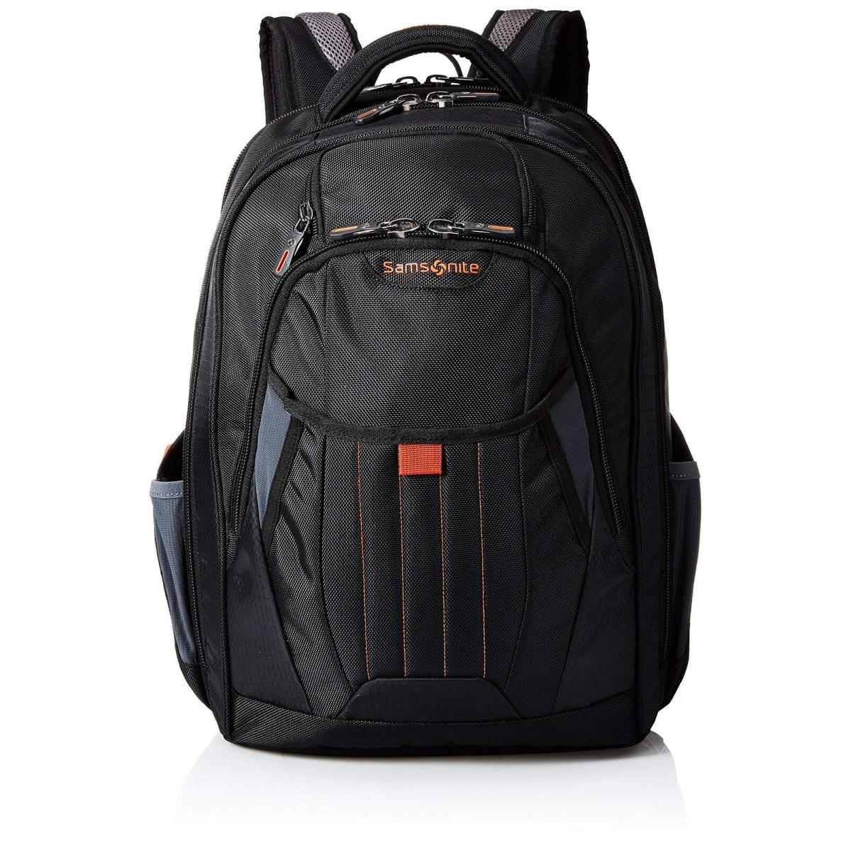 Samsonite Tectonic 2 Large Backpack Black/orange 18 x 13.3 x 8.6