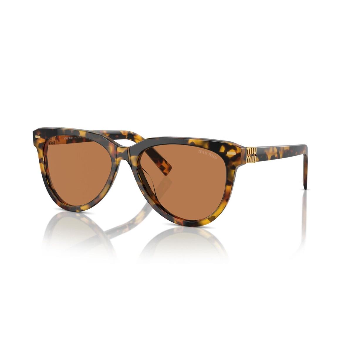 Miu Miu Smu 12ZS Havana Honey/brown VAU-01T Sunglasses