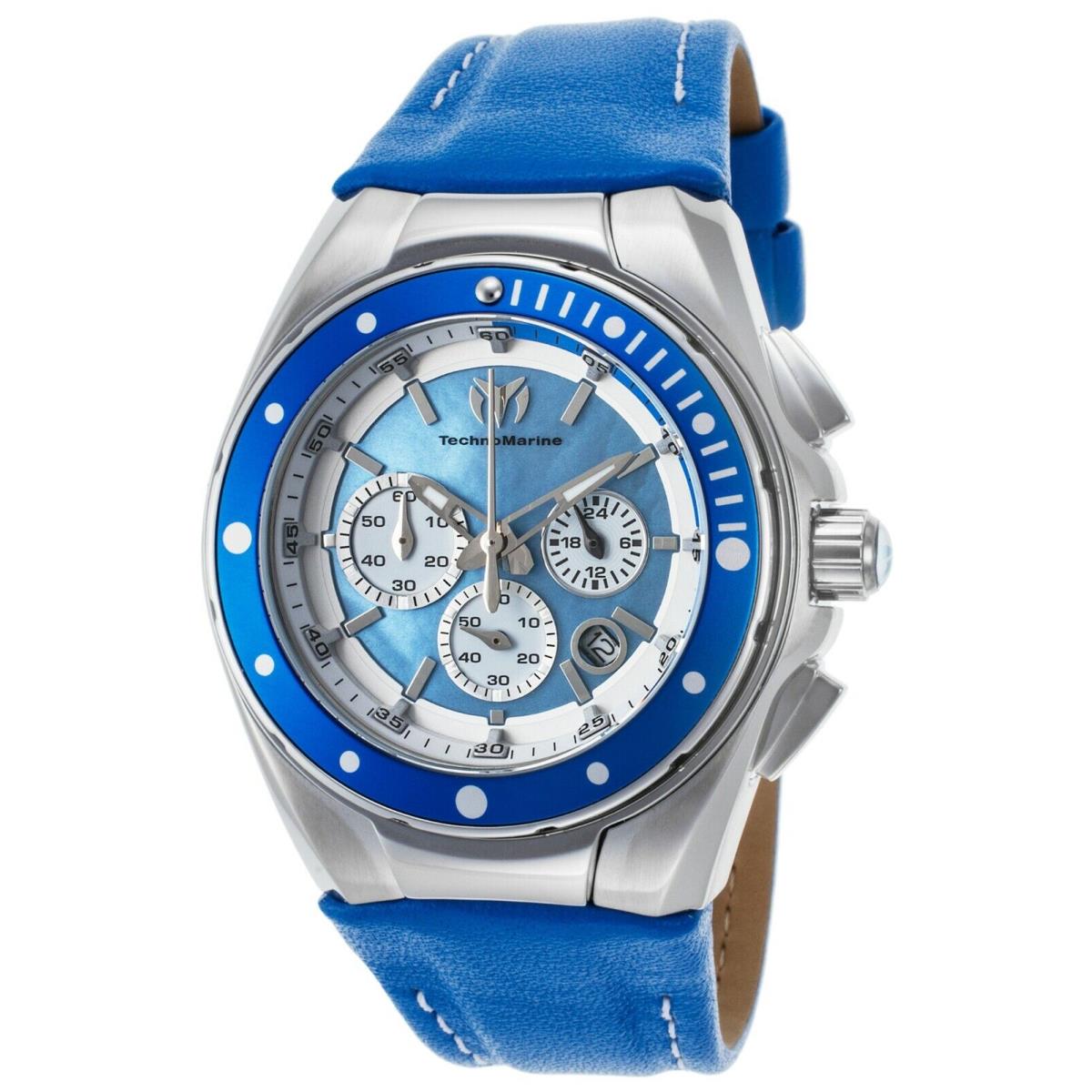 Technomarine Women`s TM-215034 Manta Ray Analog Display Quartz Blue Watch