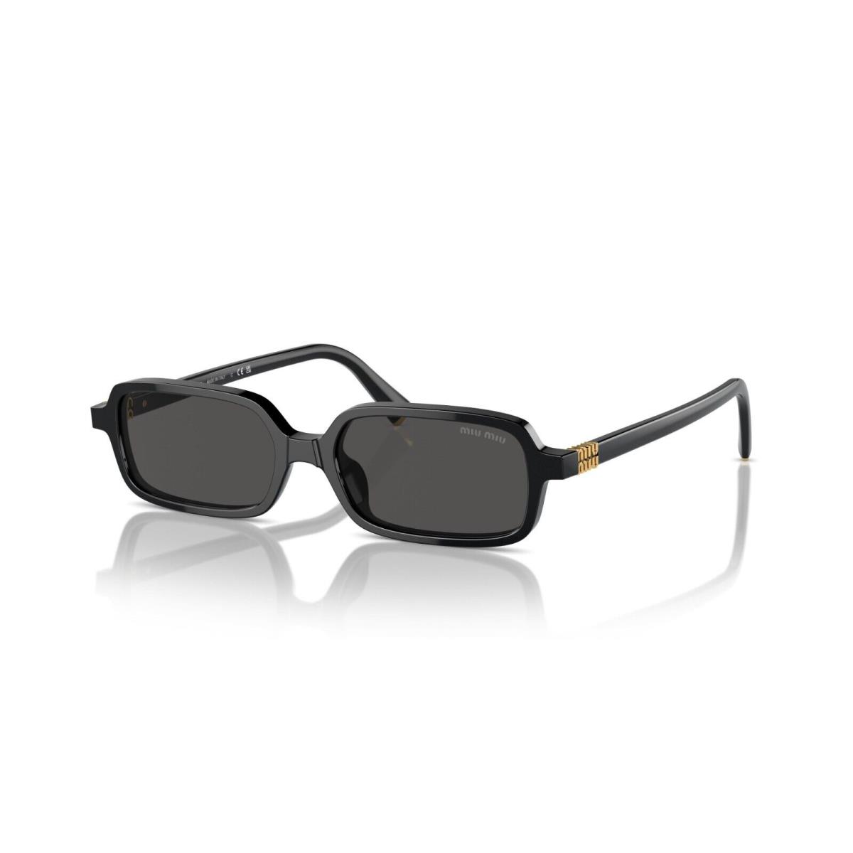 Smu 11ZS Black/dark Grey 16K-5S0 Sunglasses by Miu Miu