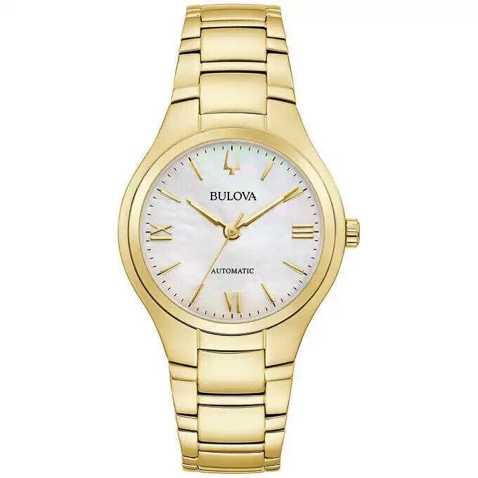 Bulova 97L169 Classic Mother-of-pearl Stainless Steel Ladies Automatic Watch