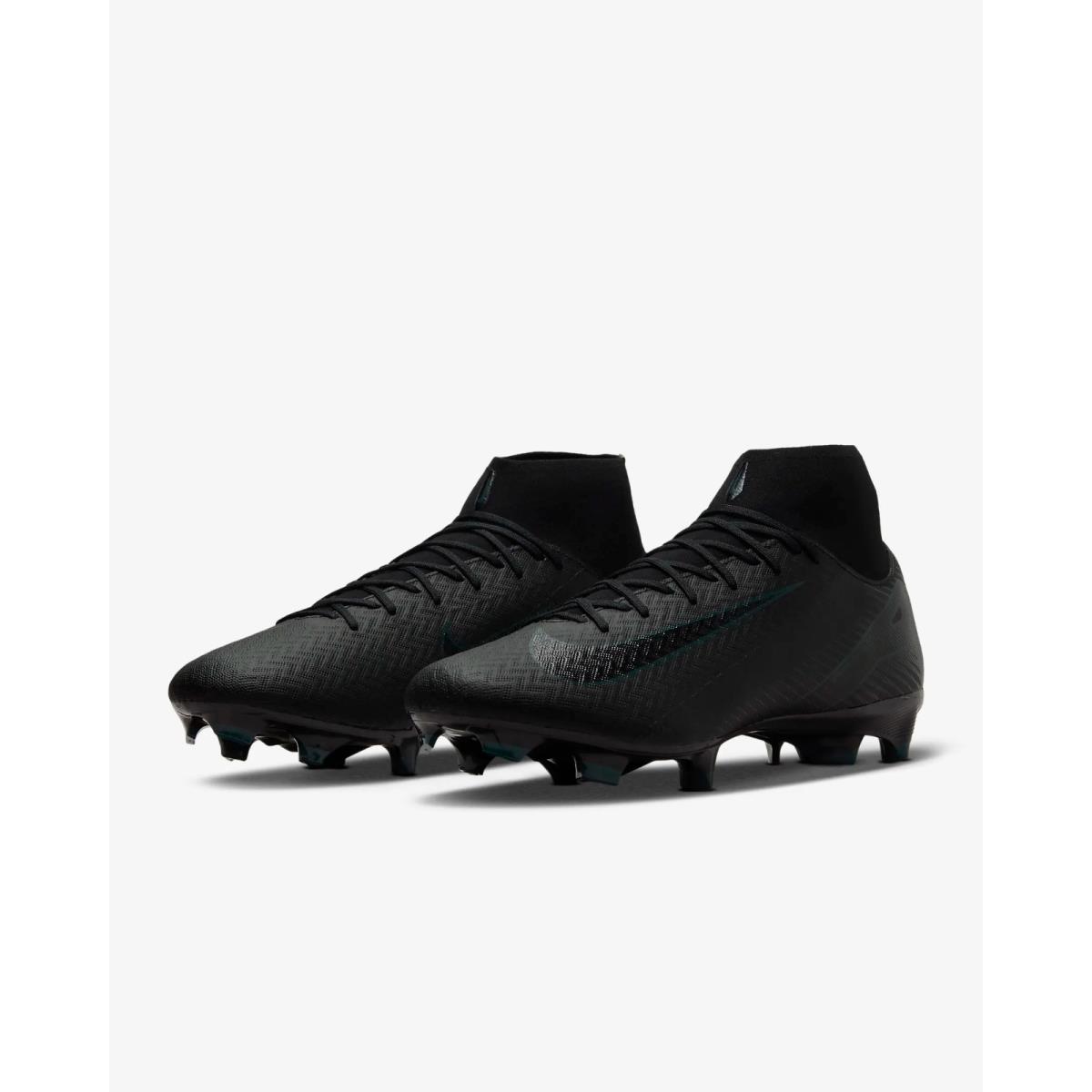 Nike Mercurial Superfly 10 Academy MG High-top Soccer Cleats Blk 11.5 FQ1456-002