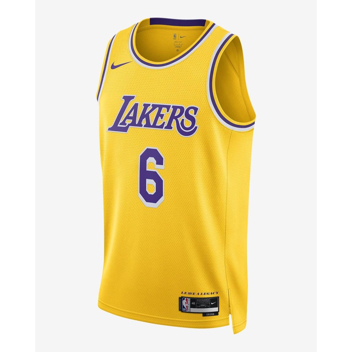 DN2009-728 Mens Nike Nba Los Angeles Lakers Icon Edition Lebron James 2022/23