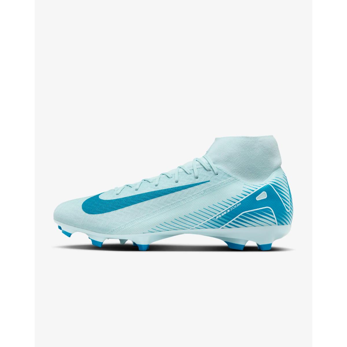 Nike Zoom Superfly 10 Academy Fg/mg Soccer Cleats Blue Sz 11 11.5 FQ1456-400