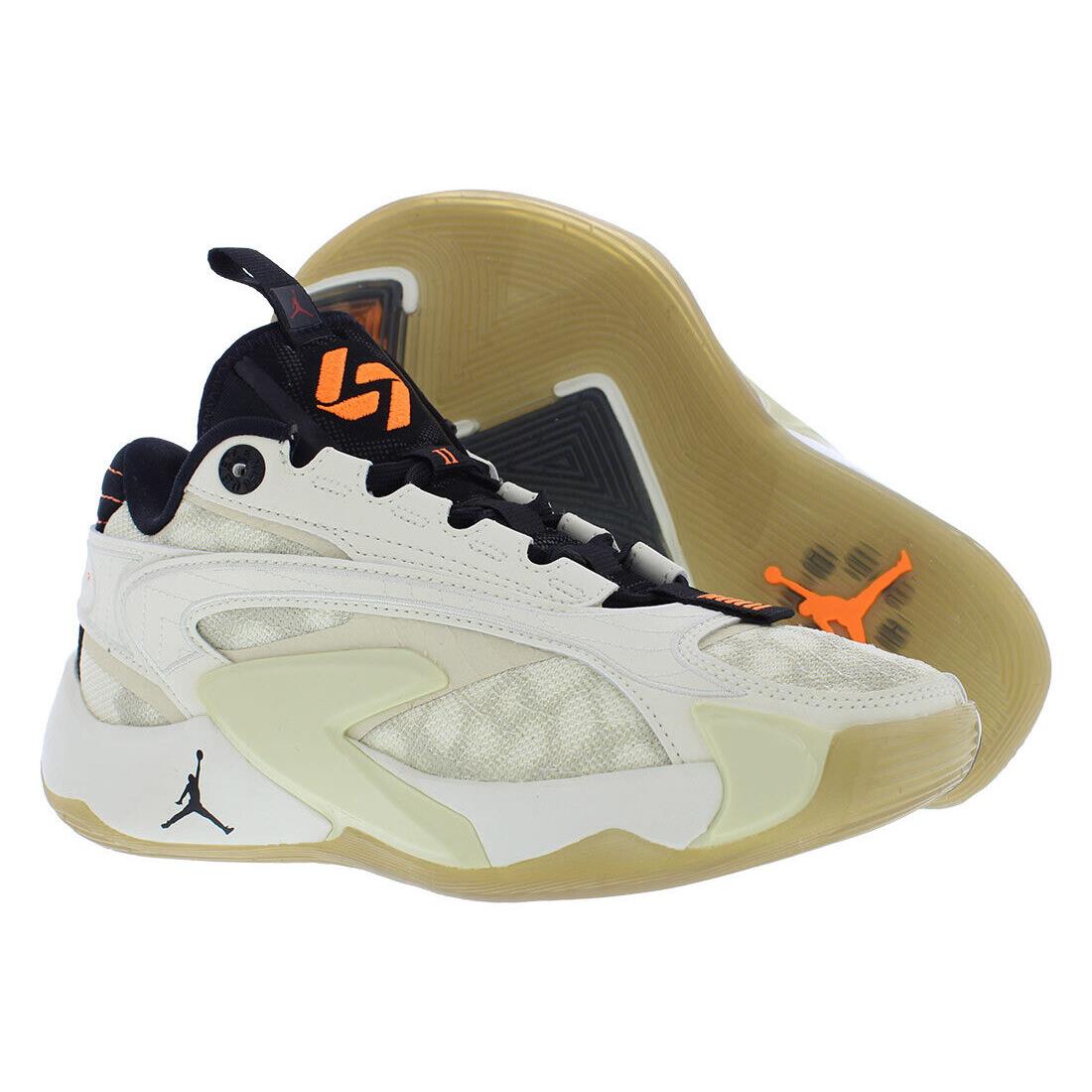 Nike Jordan Luka 2 GS Boys Shoes - Coconut Milk/Fossil/Lemon Drop/Black, Main: Beige