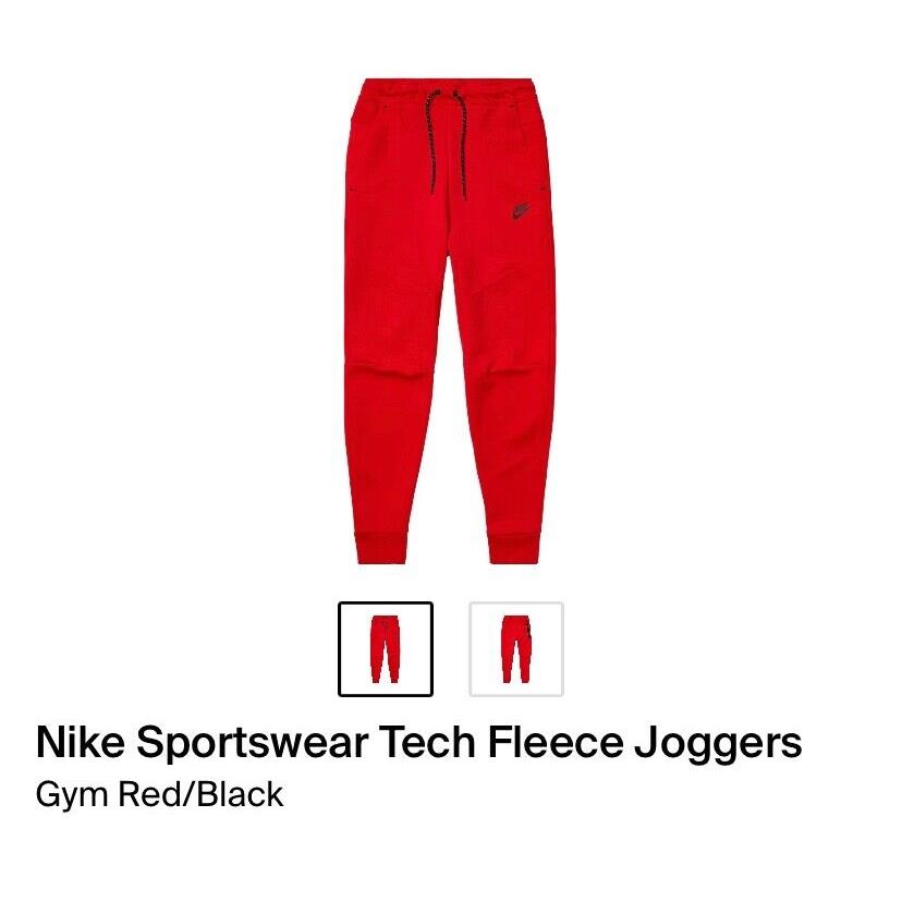 Nike Tech Pants Jogger Sweatpants Men Size Small