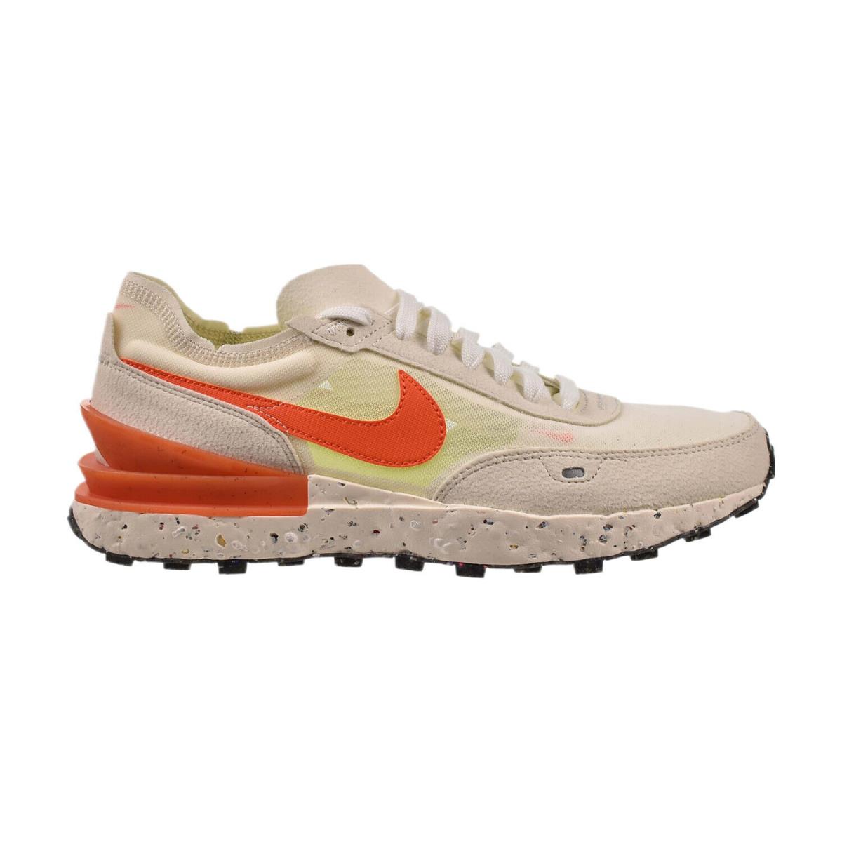 Nike Waffle One Crater SE Women`s Shoes Pale Ivory-orange DJ9640-101 - Pale Ivory-Orange