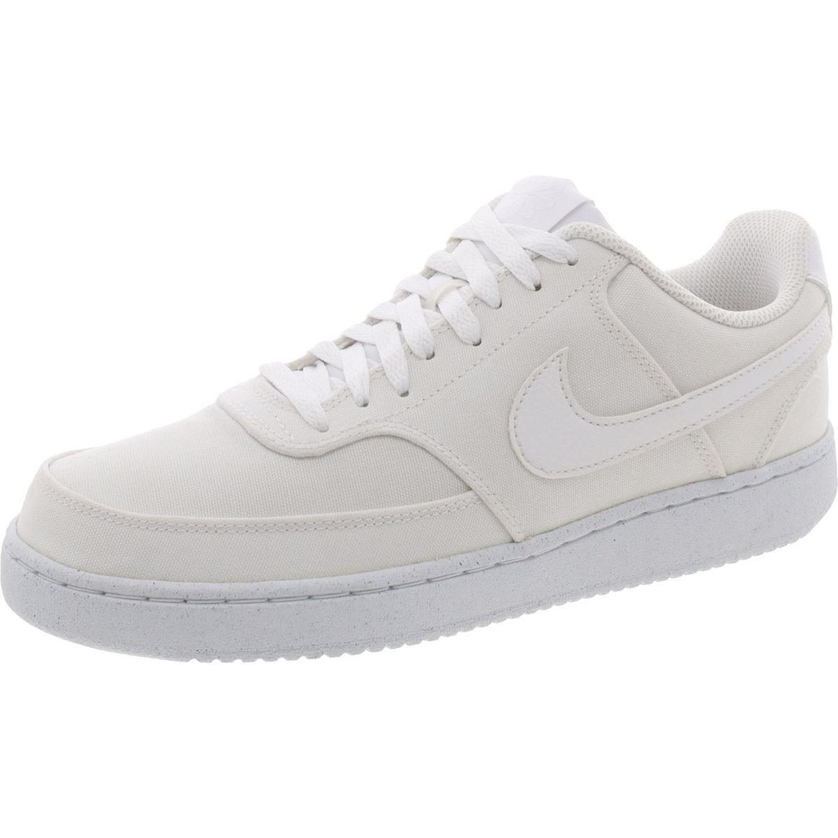 Nike Mens Court Vision Low Trainer Gym Running Training Shoes Shoes Bhfo 9335 - White