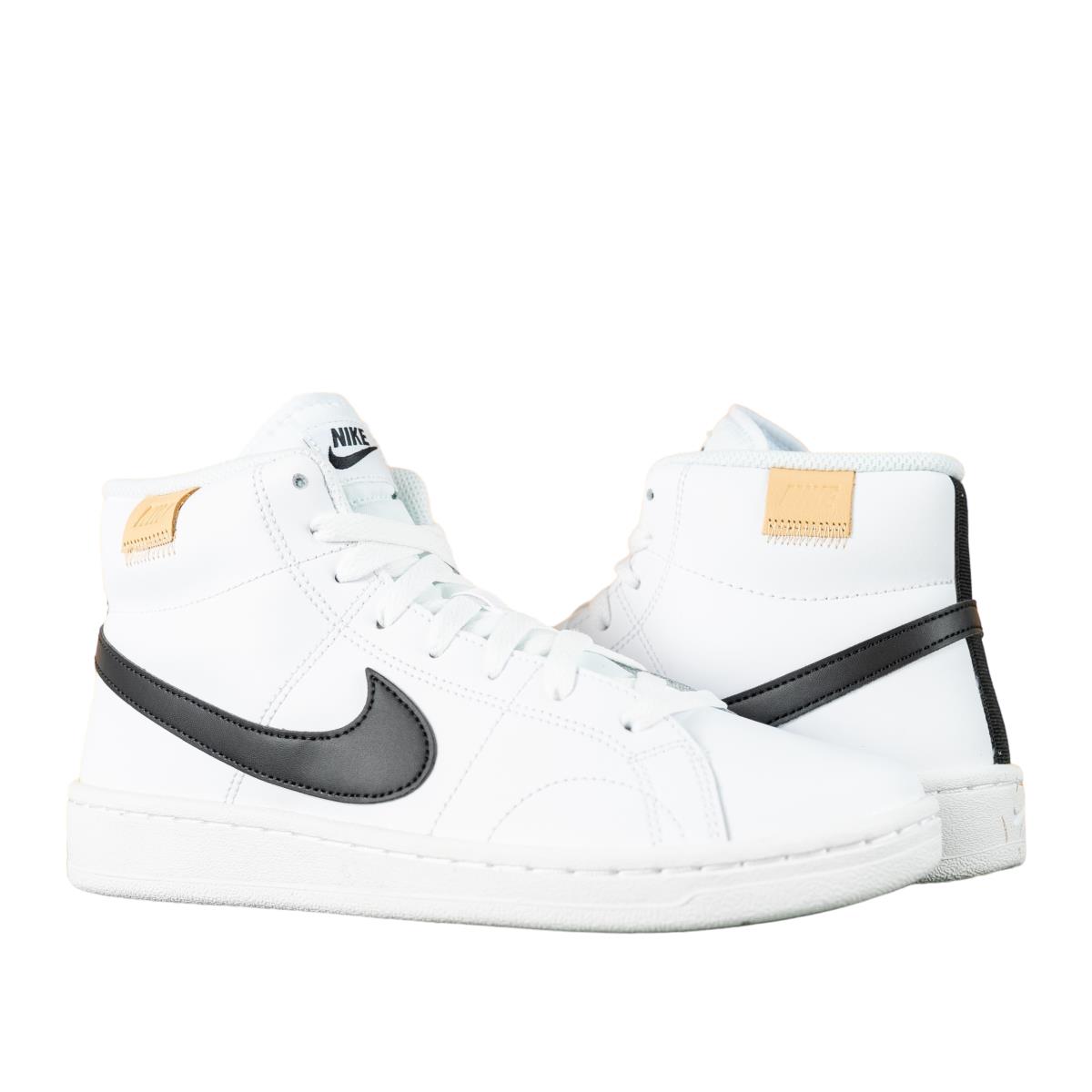 Nike Court Royale 2 Mid Men`s Shoes CQ9179-100 White Black - White/Black-White Onyx
