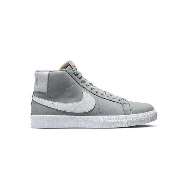 Nike SB Zoom Blazer Mid Iso Orange Label Wolf Grey / White DV5467-001 Shoes - Grey