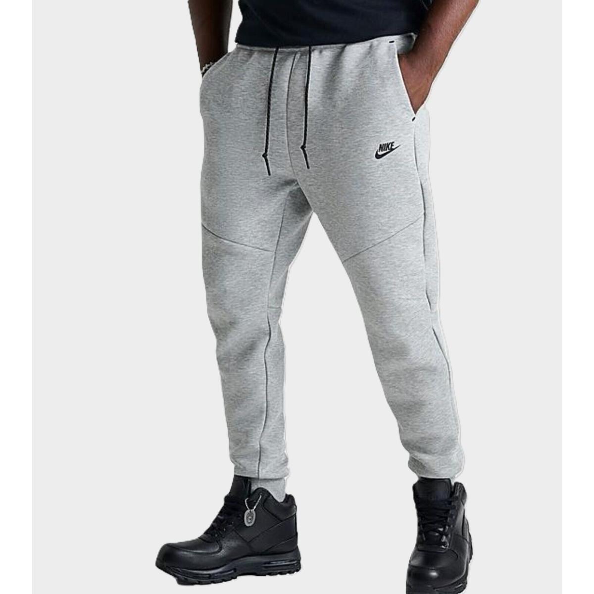 Nike Sportswear Mens Tech Fleece Tapered Jogger Pants - Grey - CU4495-063