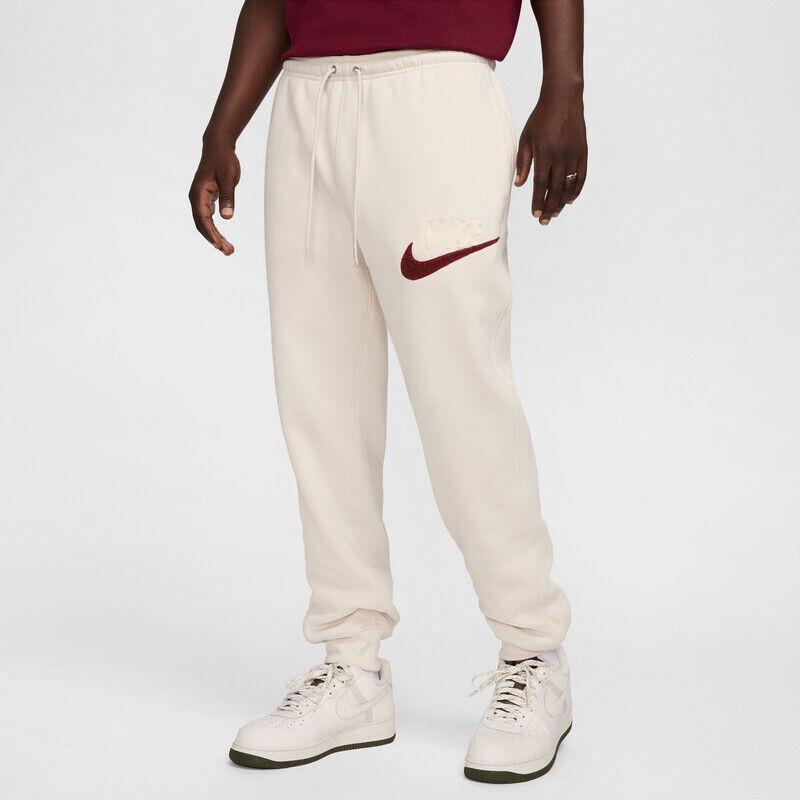 Mens Nike Club Fleece Joggers_lt Orewood Brn/lt Orewood Brn FN3094-104-SIZE M