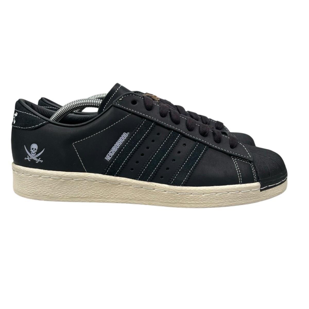 Adidas Superstar Neighborhood 30th Anniversary Black Shoe ID8650 Mens Sz 10.5-11