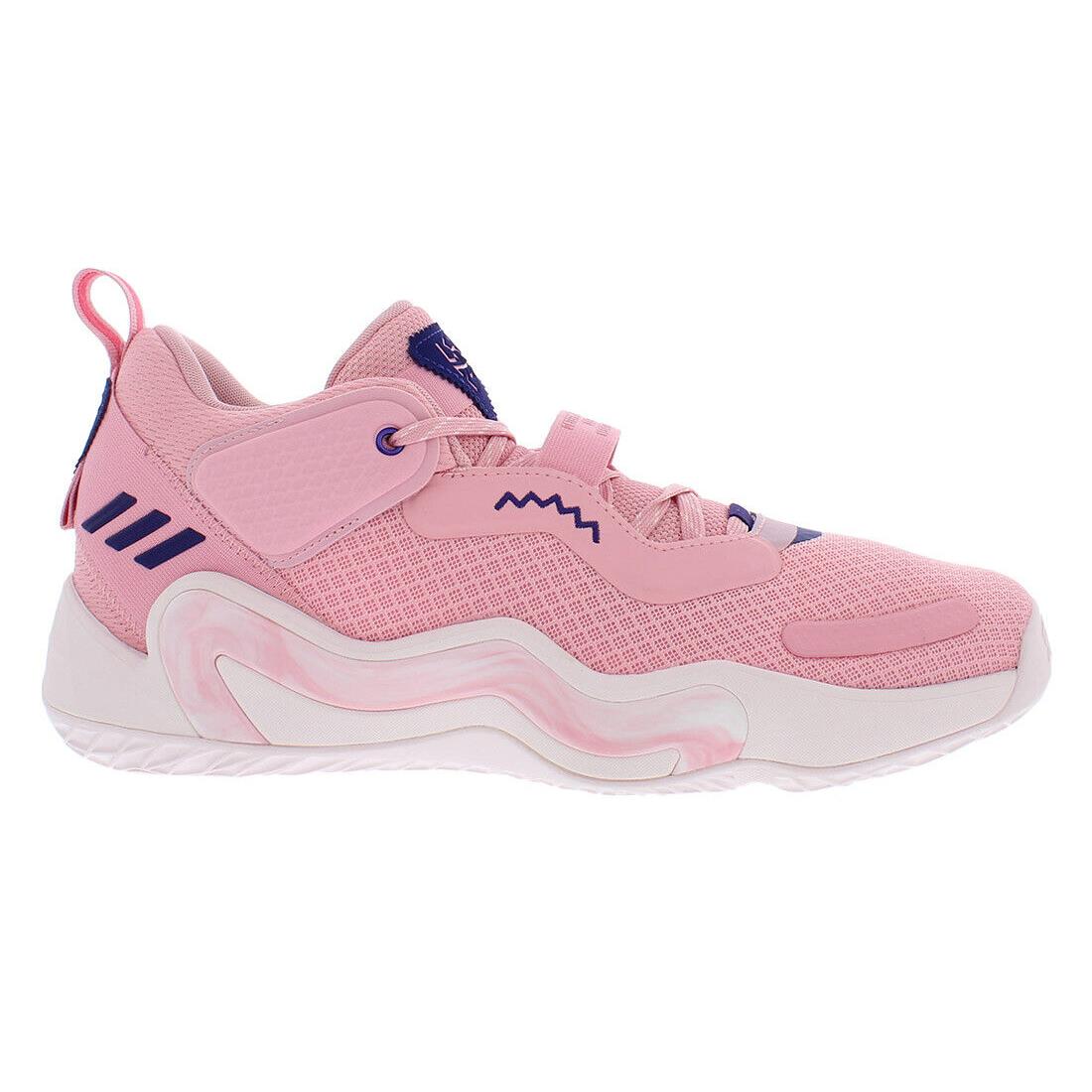 Adidas D.o.n. Issue 3 Gca Unisex Shoes - Pink/Purple, Main: Pink