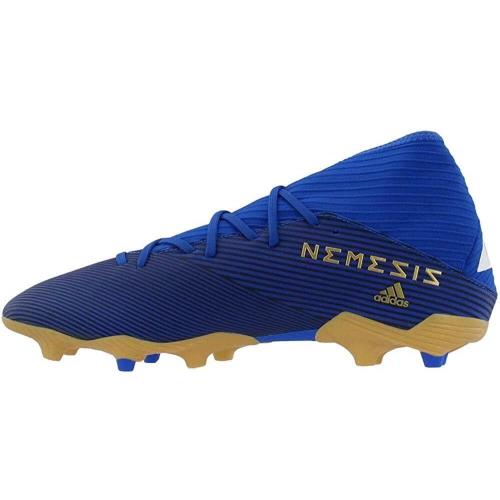 Adidas Men`s Nemeziz 19.3 Firm Ground Soccer Shoe Football Blue/Cloud White/Core Black/Royal