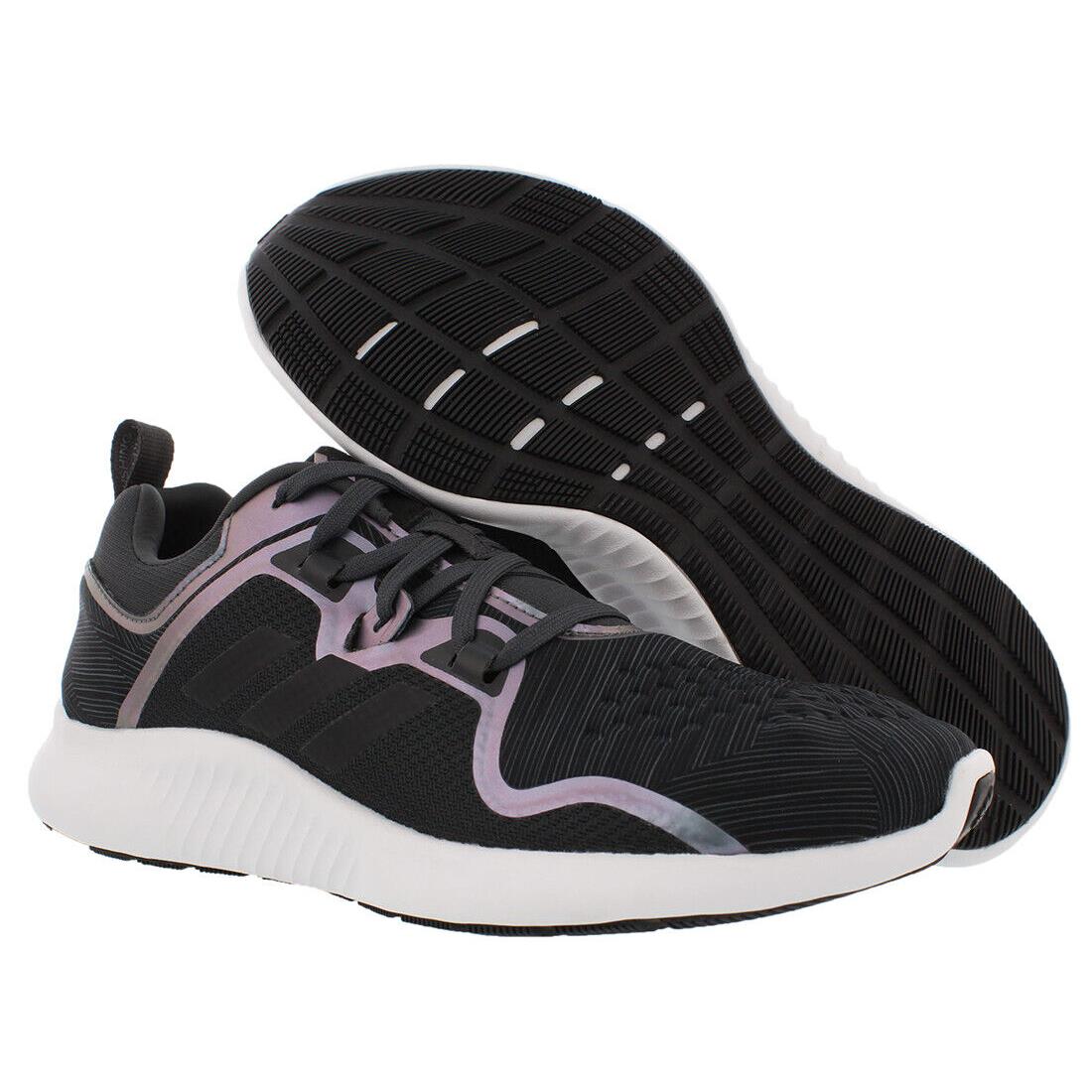 Adidas Edgebounce Womens Shoes - Black/Navy, Main: Black