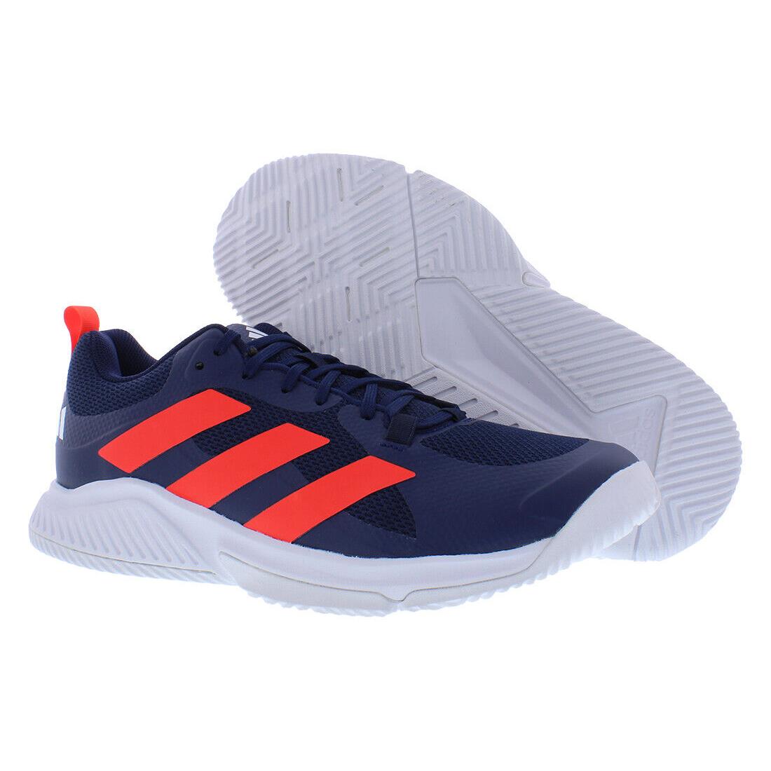 Adidas Court Team Bounce 2.0 Mens Shoes - Team Navy/Blue/Solar Red/Footwear White, Main: Blue