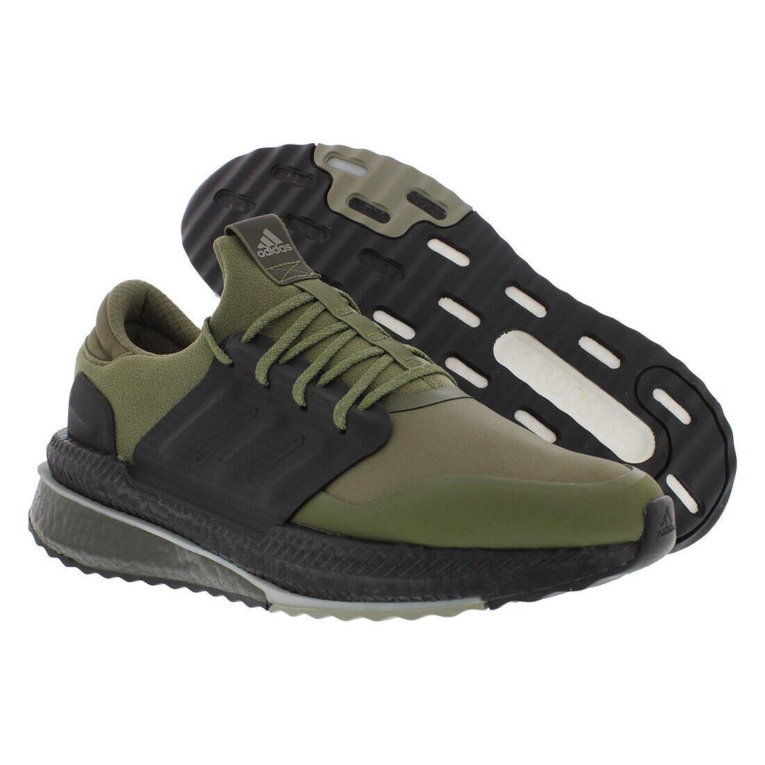 Adidas X Plrboost Mens Shoes - Olive Strata/Shadow Olive/Silver Pebble, Main: Green