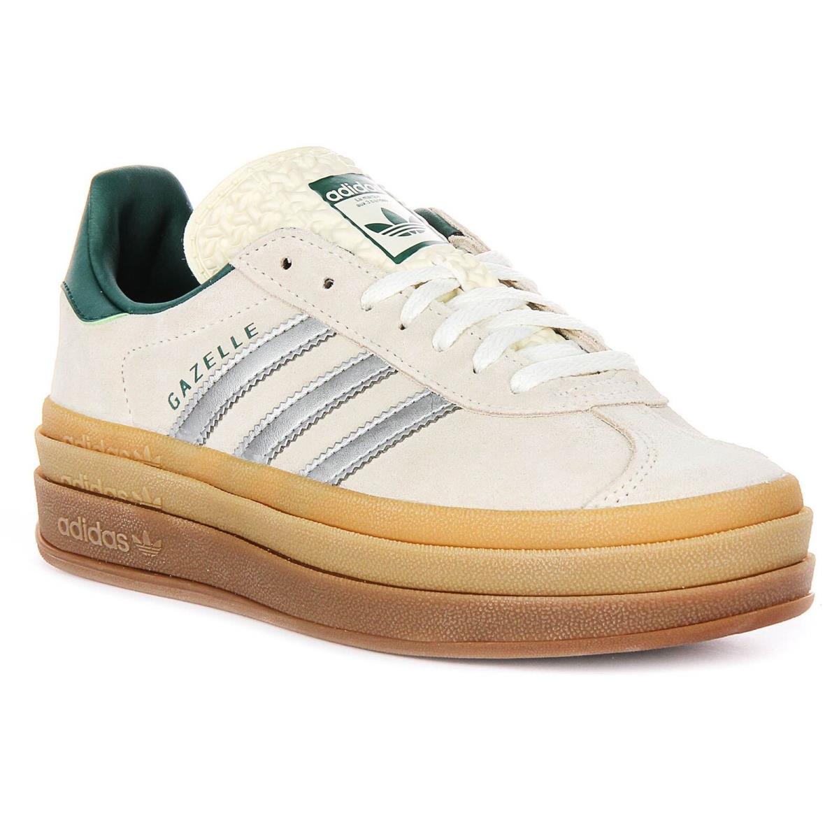 Adidas Gazelle 3 Layer Q-pannel Gum Sole Womens Sneaker Off White US 5 - 9 - OFF WHITE