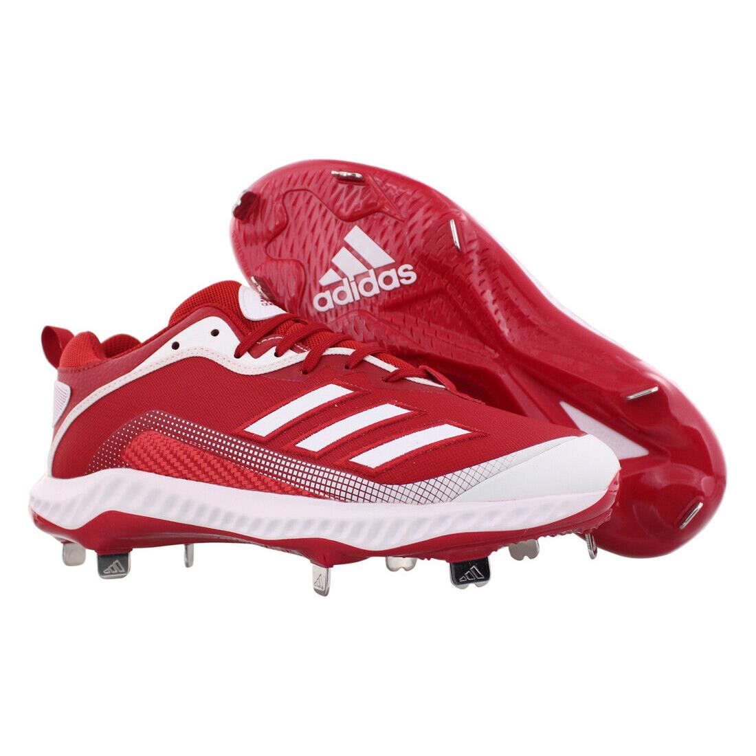 Adidas Icon 6 Bounce Mens Shoes - Red/White, Main: Red