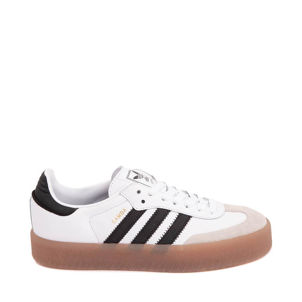 Adidas Originals Sambae Platform Sneaker Womens White Black Gold Size 6-10 - Multicolor