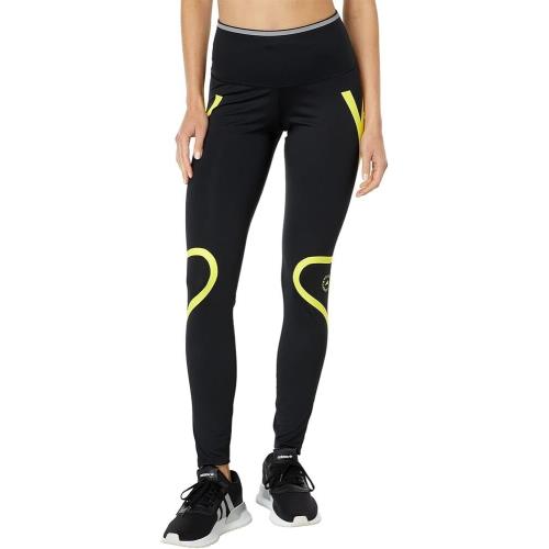 Adidas by Stella Mccartney Small Truepace Running Legging Tight Black/shock