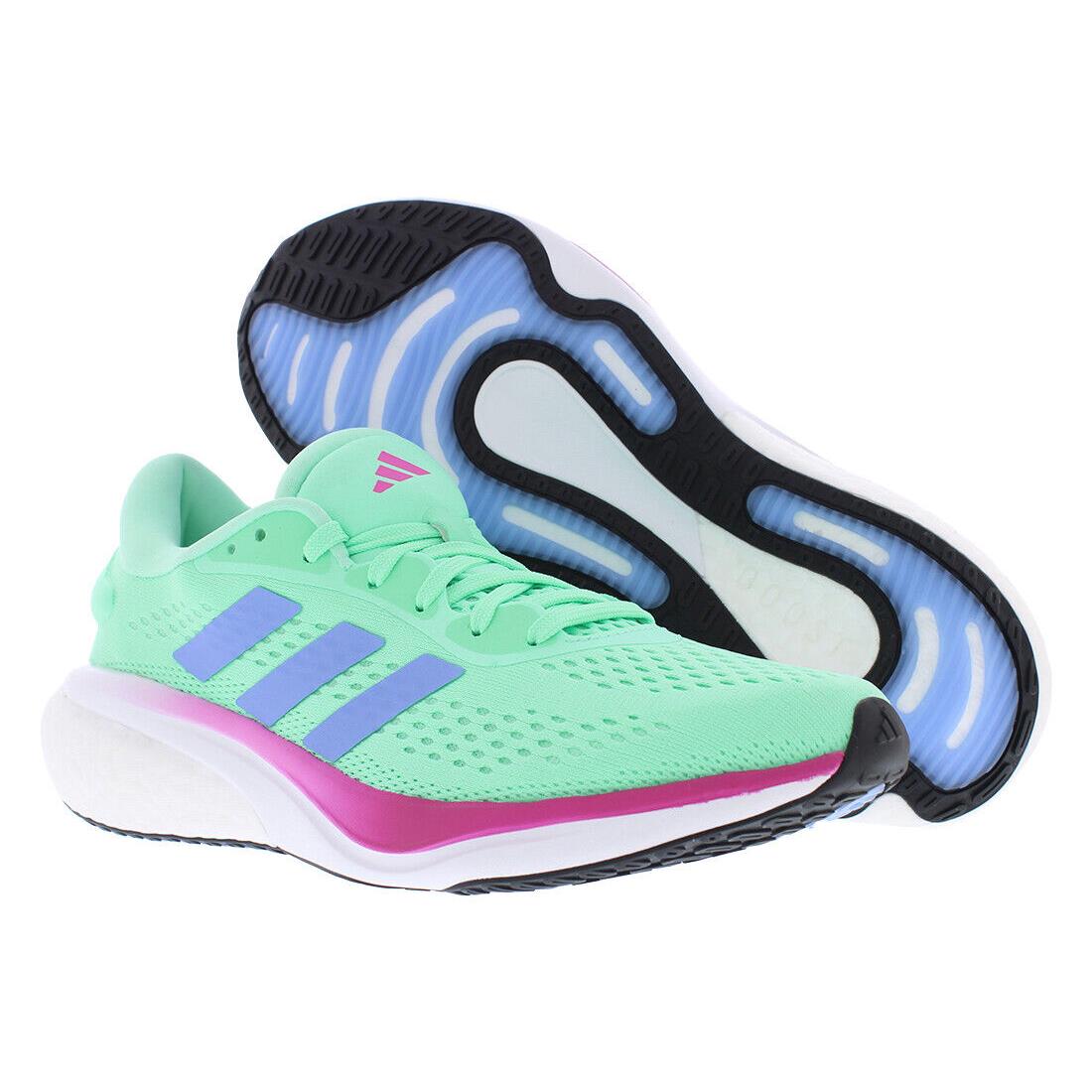 Adidas Supernova 2 Womens Shoes Size 9 Color: Pulse Mint/blue Fusion/lucid - Pulse Mint/Blue Fusion/Lucid Fuchsia, Main: Green