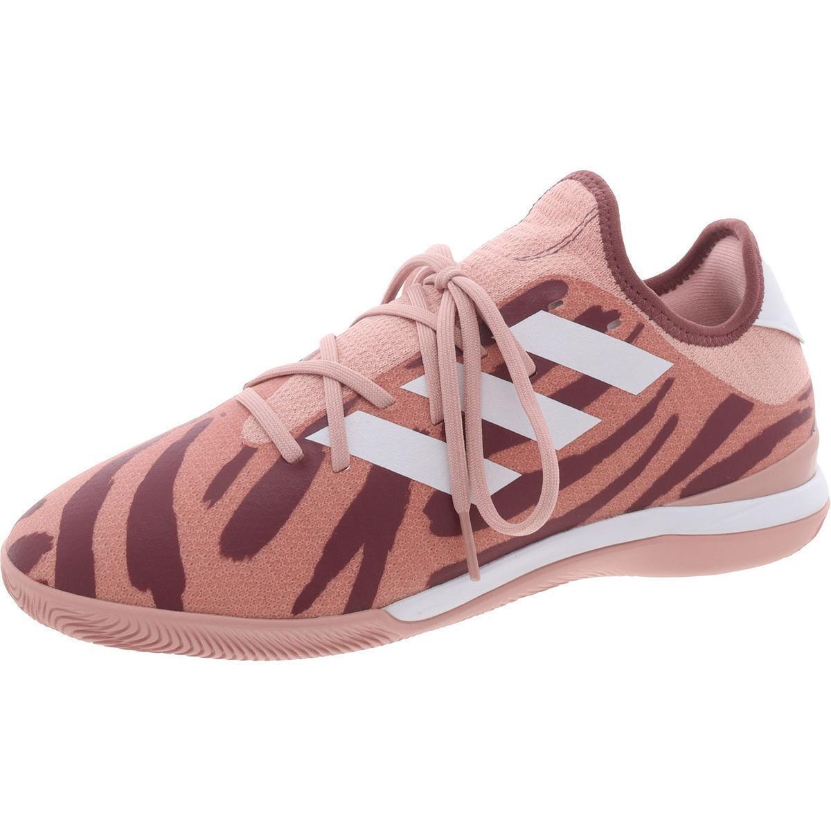 Adidas Mens Pink Cross Training Soccer Shoes Sneakers 8.5 Medium D Bhfo 8058