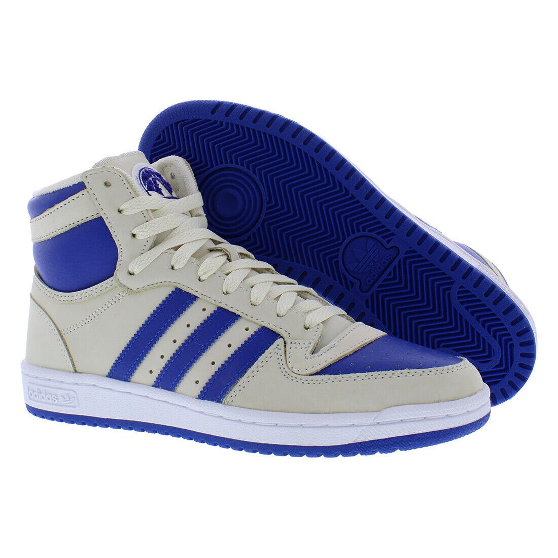 Adidas Top Ten RB Mens Shoes Size 13 Color: Cream White/royal Blue/royal Blue