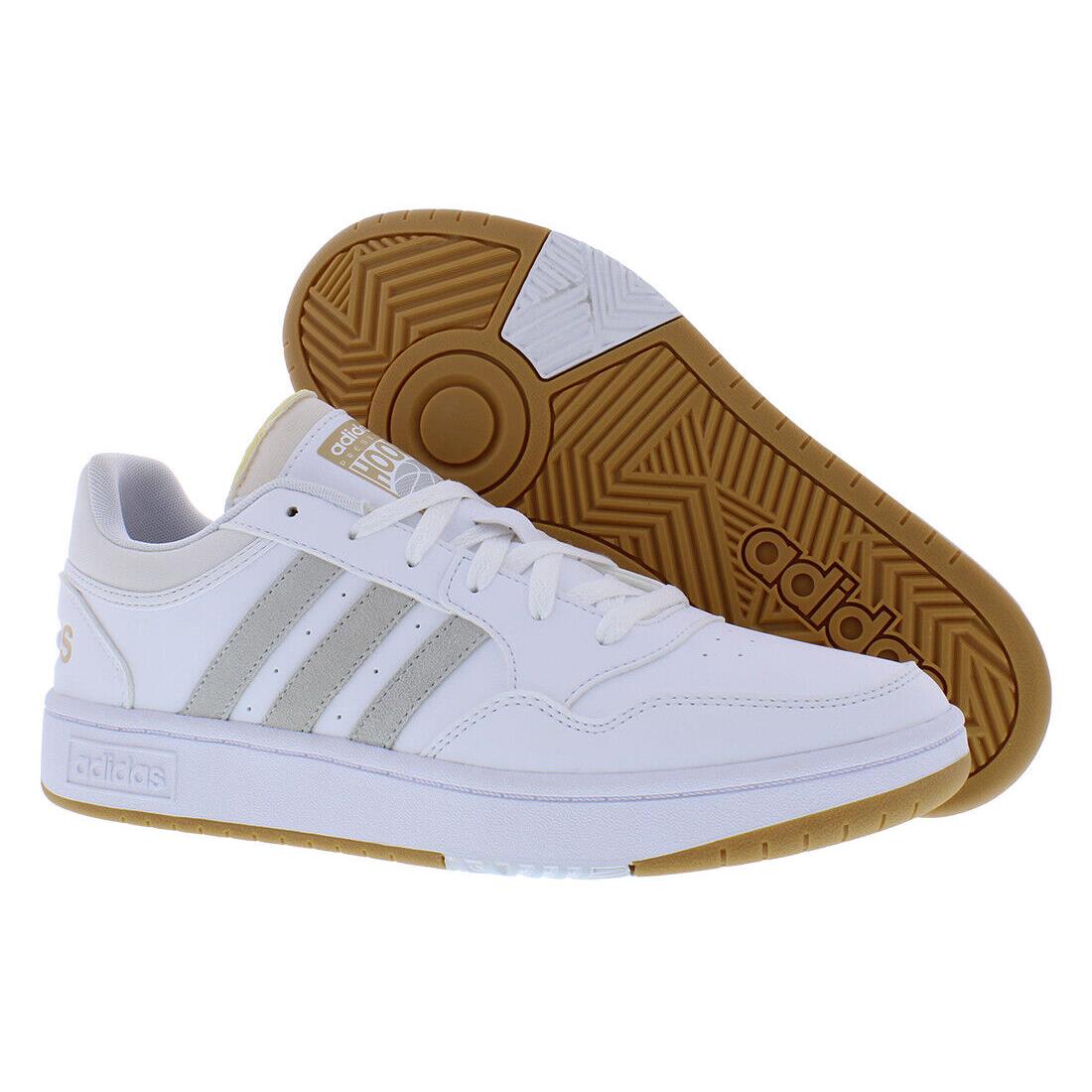 Adidas Hoops 3.0 Mens Shoes Size 10 Color: Cloud White/cloud White/magic Beige