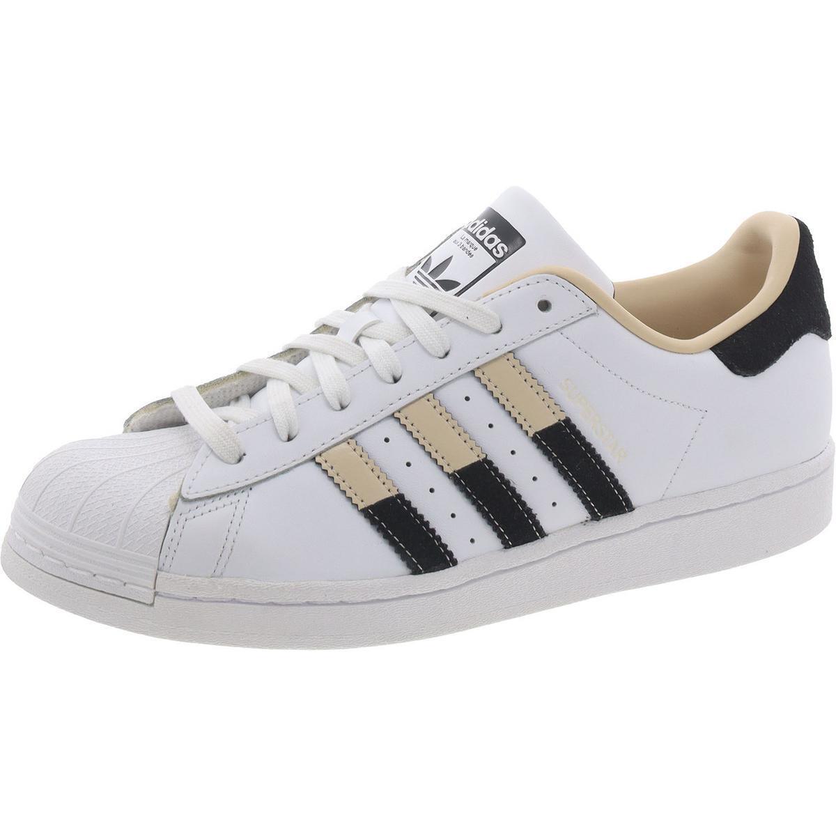 Adidas Originals Mens Superstar White Running Training Shoes 9 Medium D 6652