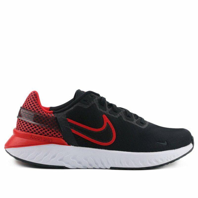 Nike Legend React 3 Men`s Shoes Size US 8.5 M Black / Red CK2563 005 - Black