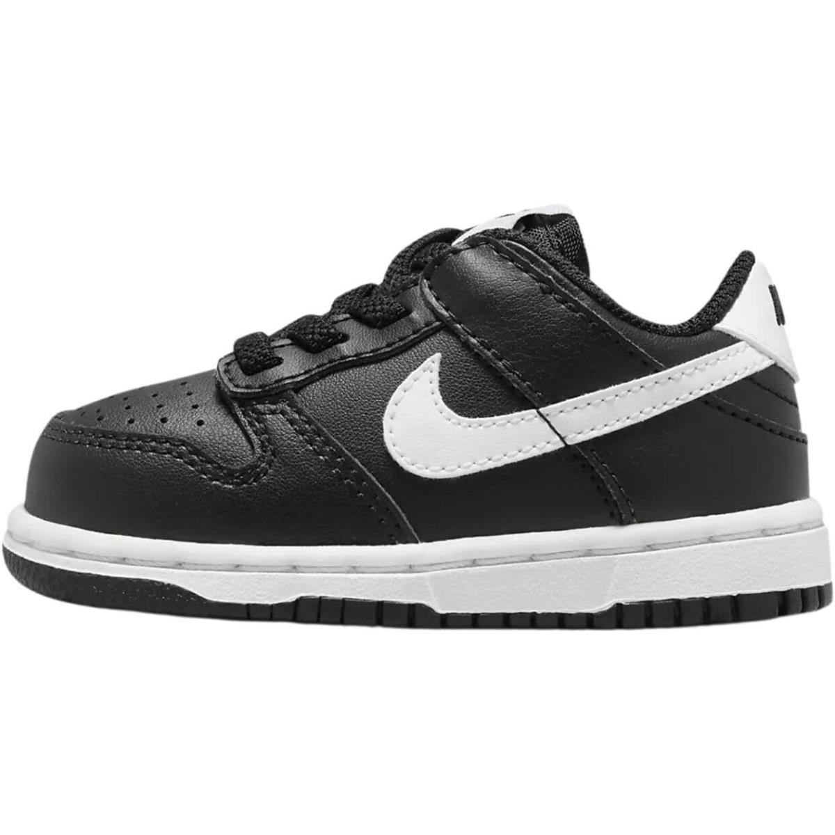 Toddler`s Nike Dunk Low Black/white-black-white FD1233 001 - 6 - Black/White-Black-White