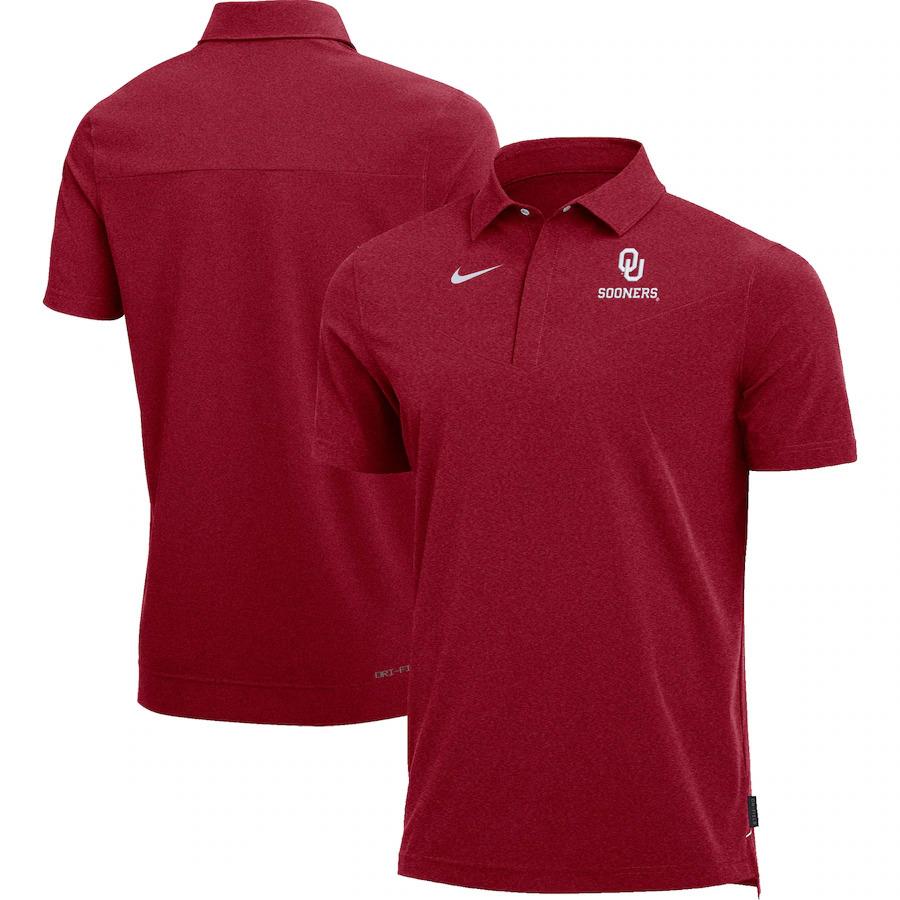 Nike Oklahoma Sooners 2022 Coach Performance Polo - M A155