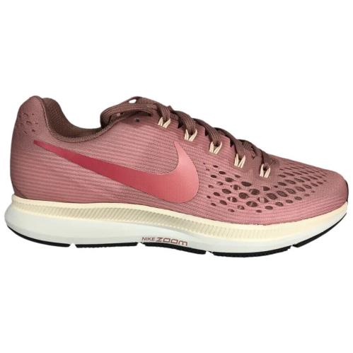 Nike Air Zoom Pegasus 34 Wide Rust Pink Pink 880561-606 Women`s Size 7.5 - Pink