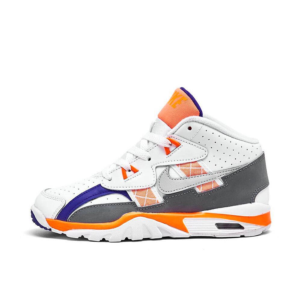 Little Kid`s Nike Air Trainer SC Auburn White/light Zen Grey-tart DV2353 - White/Light Zen Grey-Tart