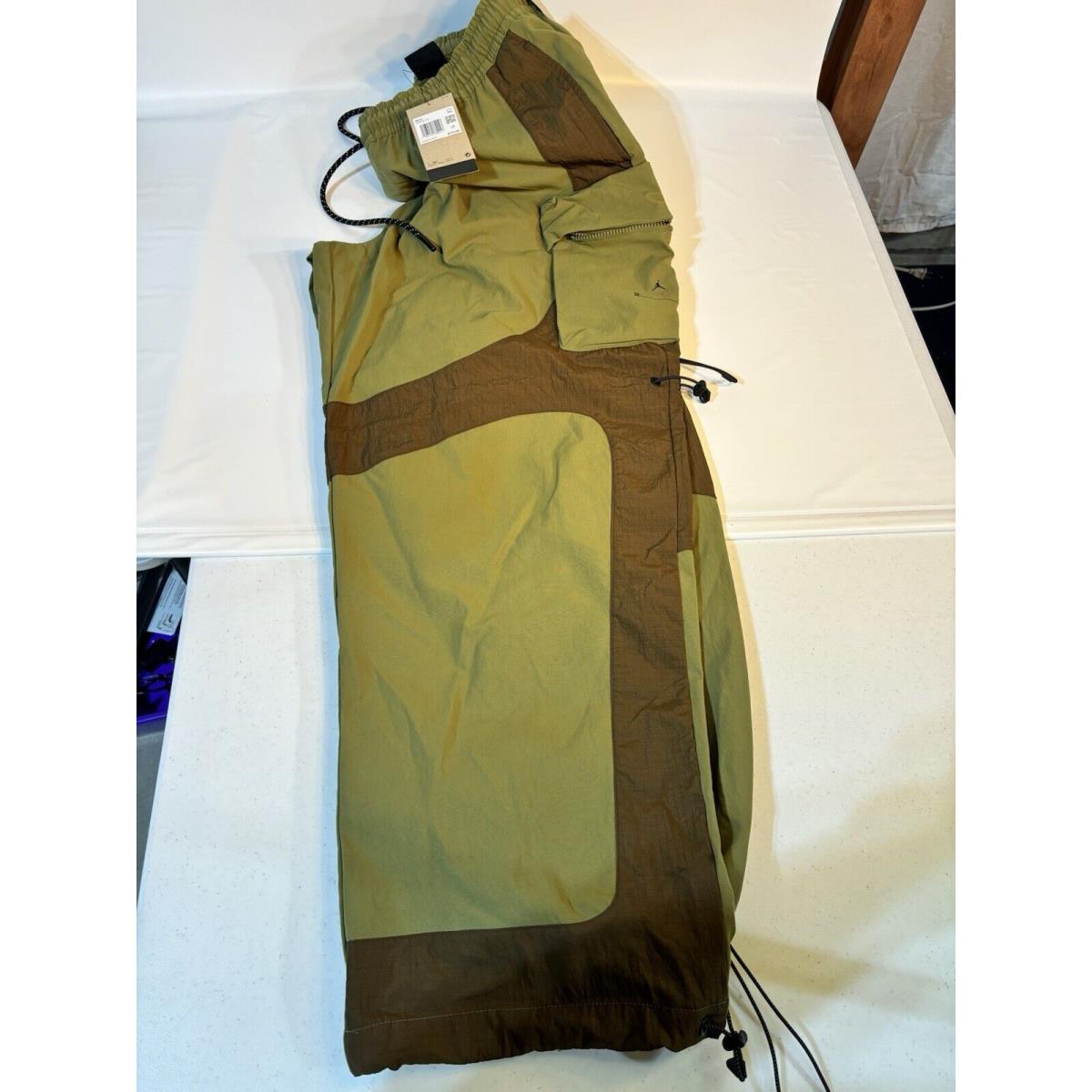 Nike Air Jordan 23 Engineered Cargo Pants Military Green DQ8053-378 Men Sz Xxl