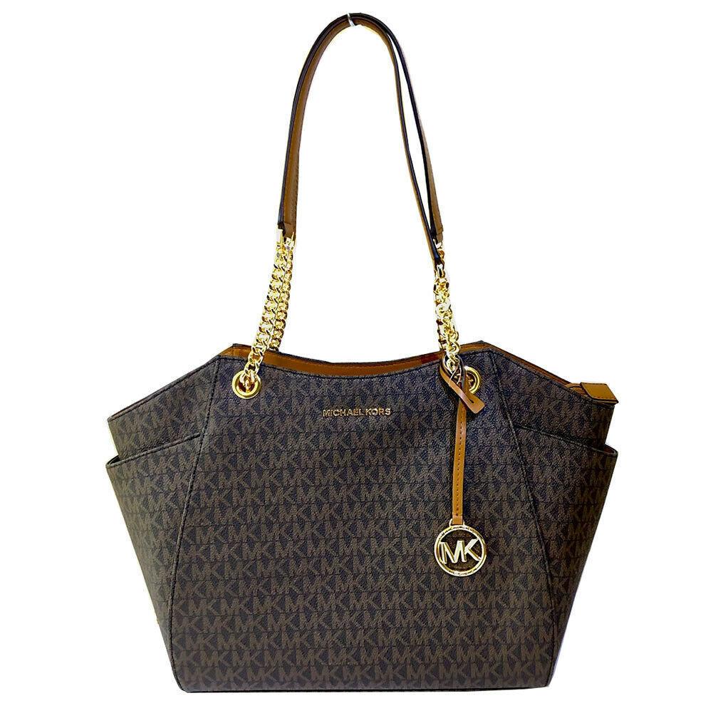 Michael Kors Jet Set Travel Large Signature Shoulder Tote Bag