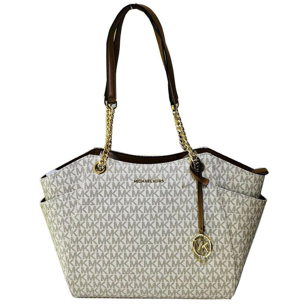 Michael Kors Jet Set Travel Large Signature Shoulder Tote Bag