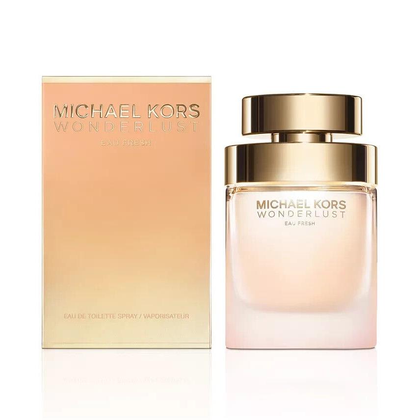 Michael Kors Wonderlust Eau Fresh Eau De Toilette Spray 3.4 oz / 100 ml