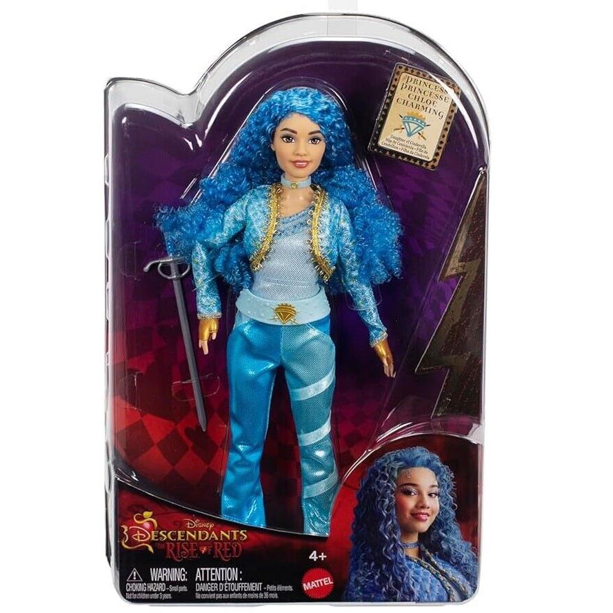 Disney Descendants 4: The Rise of Red Princess Chloe Charming Fashion Doll