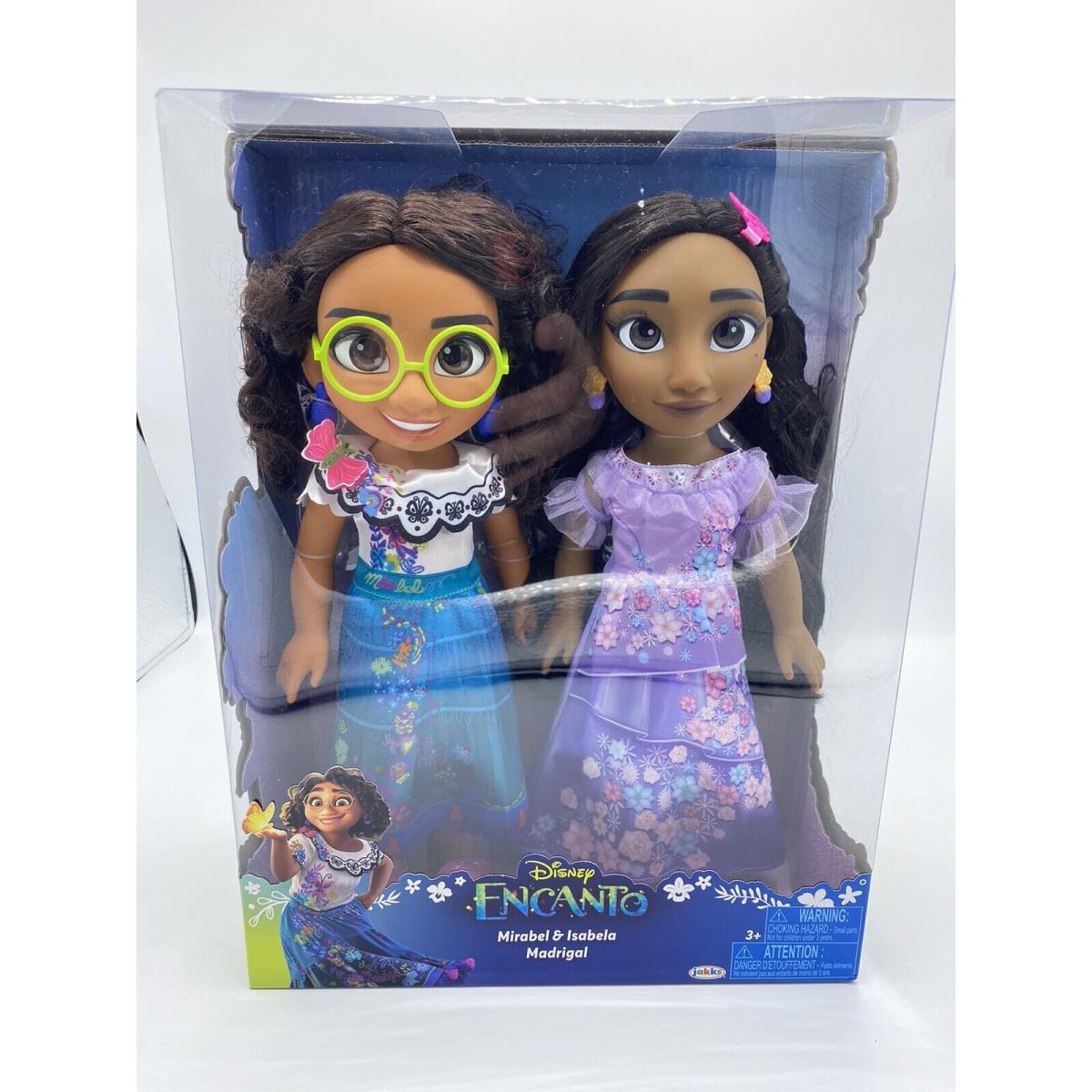 Disney Encanto Doll 2 Pack Mirabel and Isabela Madrigal Dolls Toys 14 Sisters