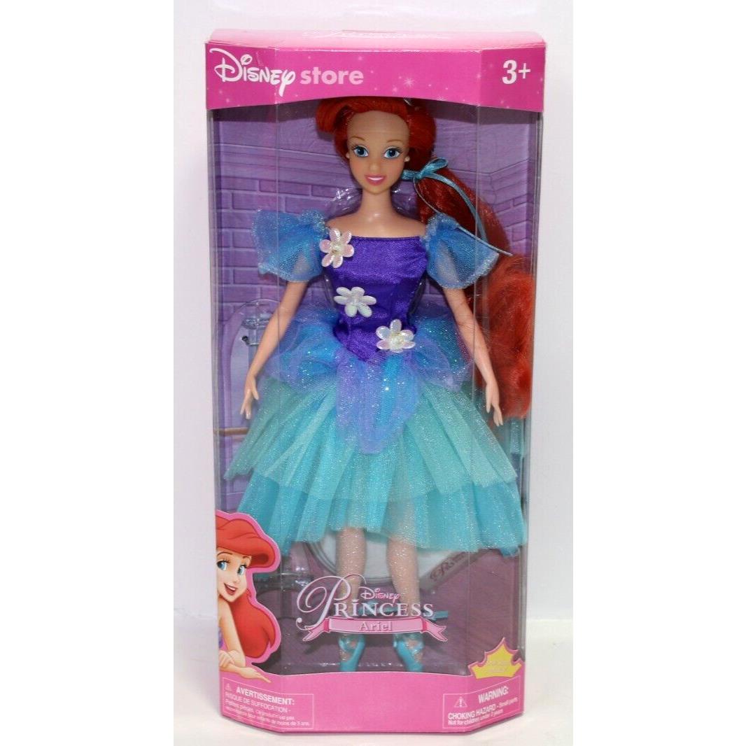 Disney Store Princess Ariel Ballerina Doll Little Mermaid