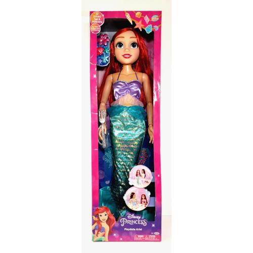 Disney Princess Life Size Doll Little Mermaid Playdate Ariel 32 Tall