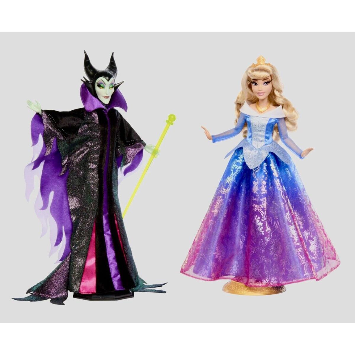 Mattel Disney Princess Collector Maleficent Aurora Fashion Doll Set HPG10