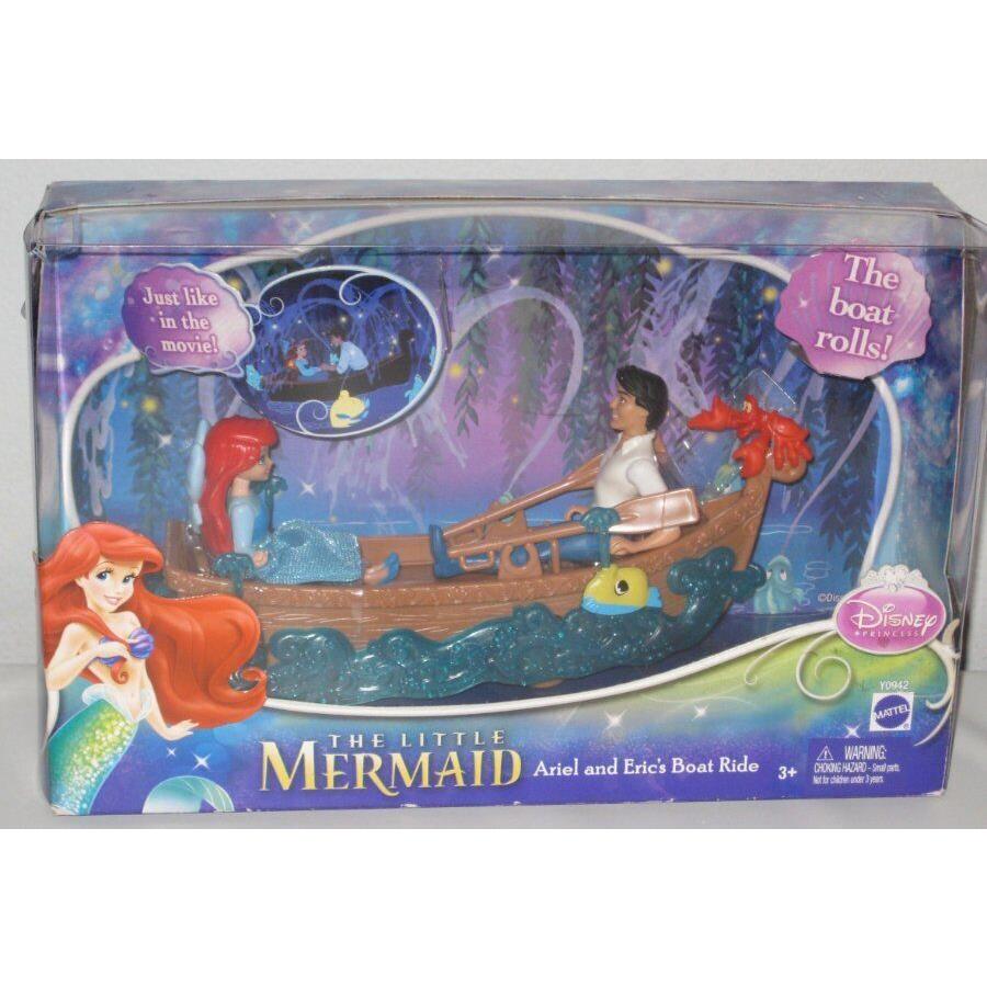 Disney The Little Mermaid Ariel Eric`s Boat Ride 2012 Mattel