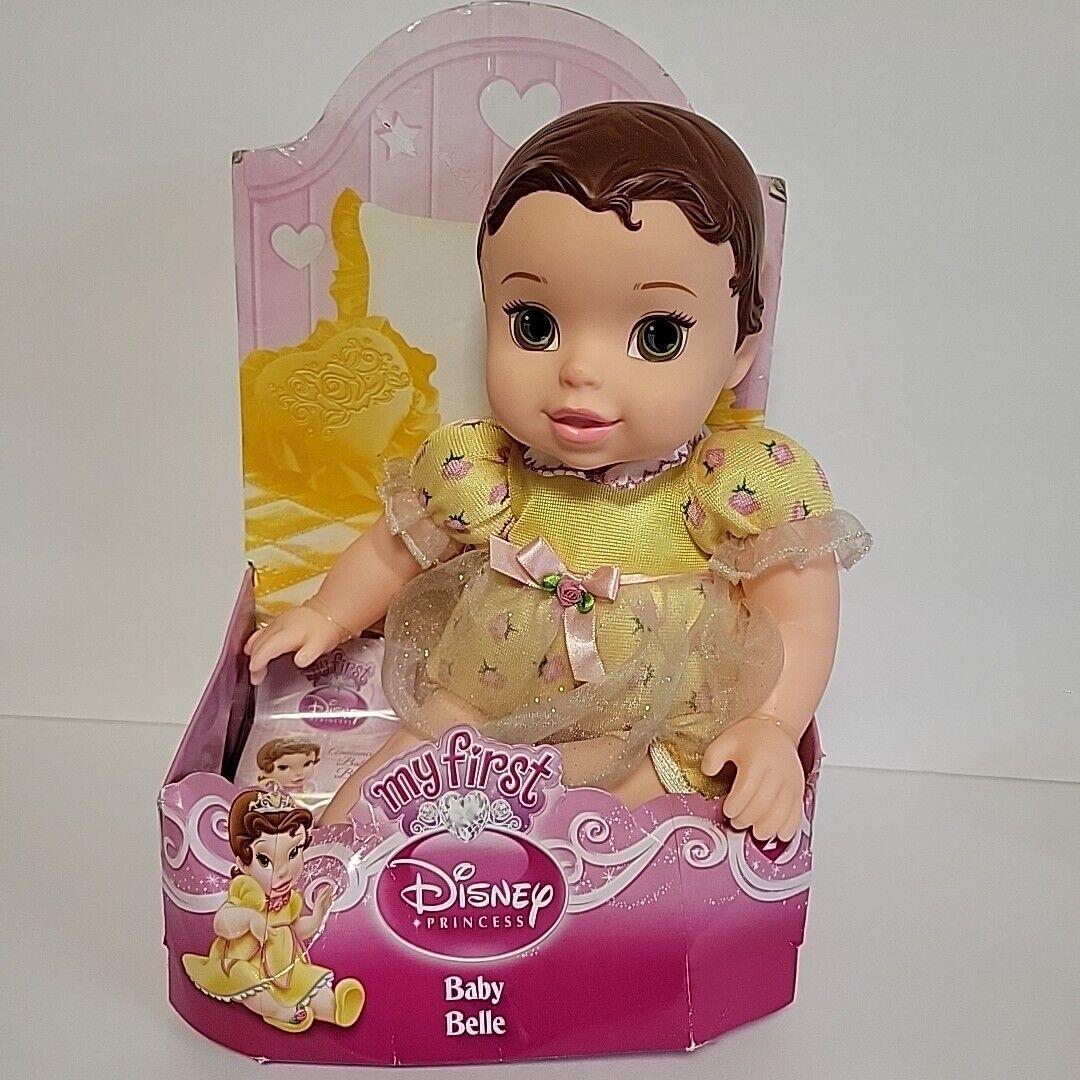 My First Disney Princess Belle Baby Doll Tollytots 12 Soft Body NO Tiera