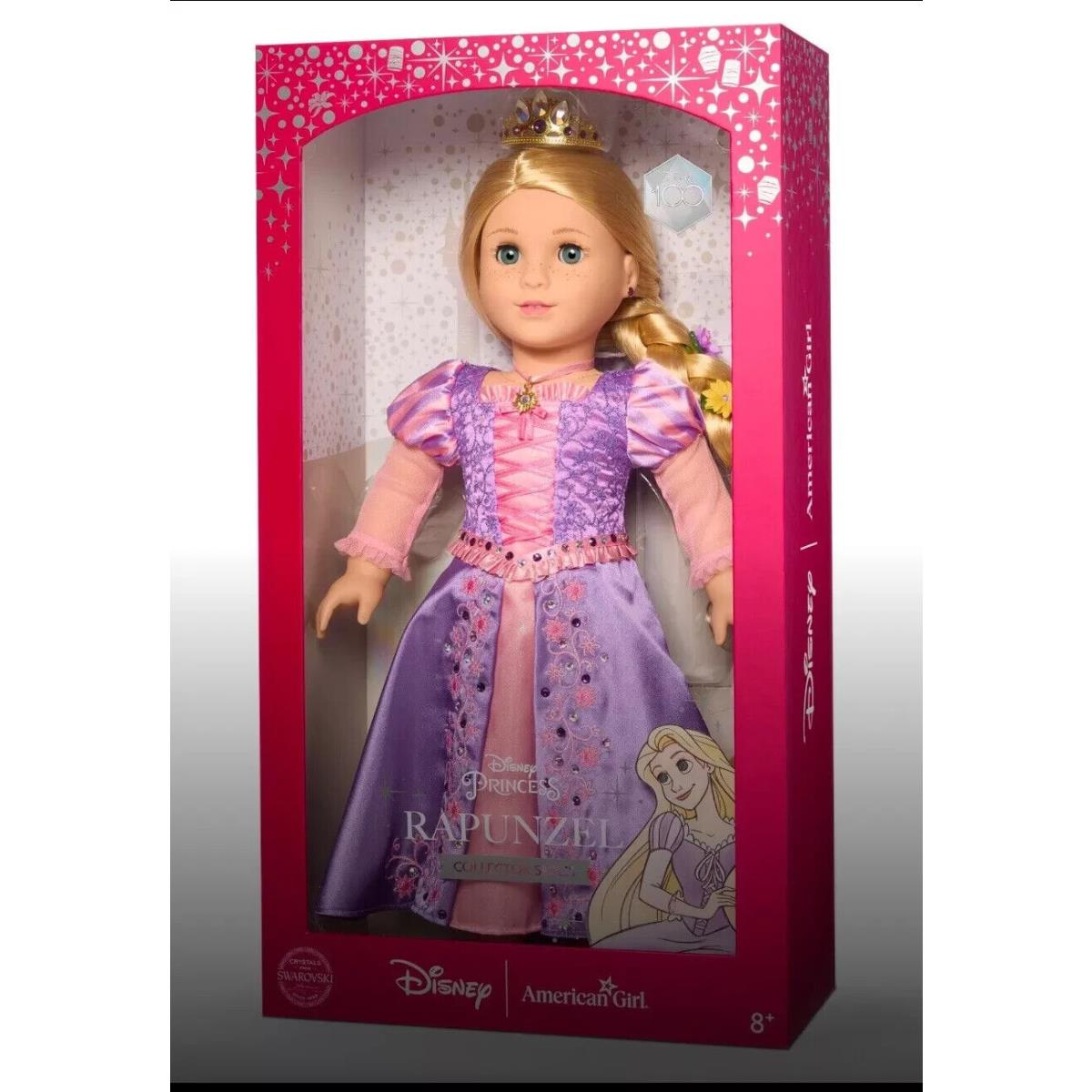 American Girl Disney Princess Rapunzel Limited Edition Swarovski Doll 18