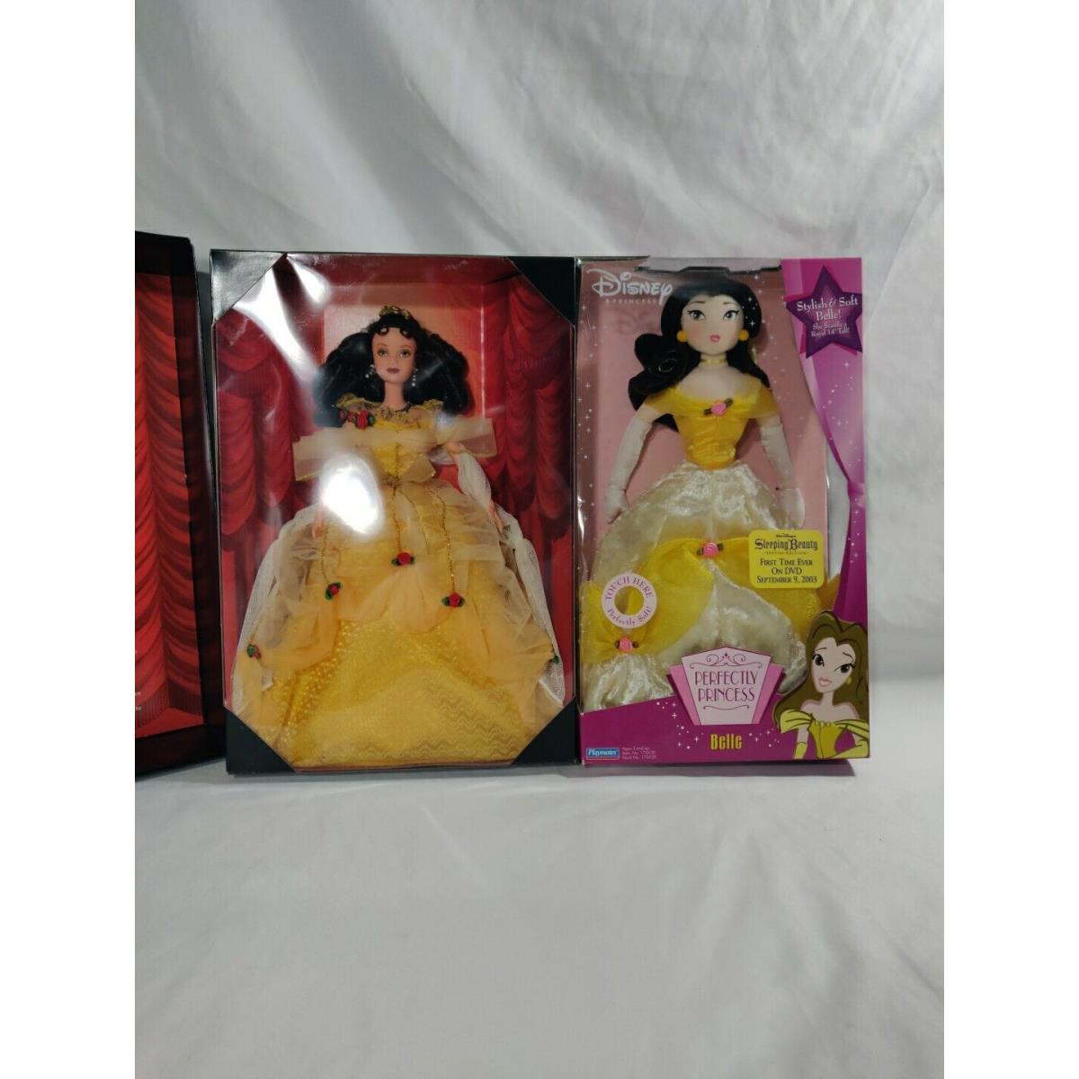 Pair of Beauty and The Beast Belle Dolls Disney Princess Read Description